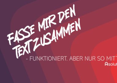 Richtiges Prompten